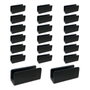 Govee Soportes para Neon Rope Light 2, 20 unidades, Negro