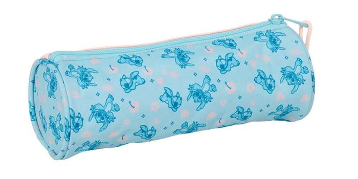 Safta Portatodo Redondo Stitch "Ohana" 20x7x7cm