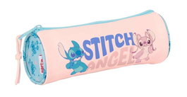 Safta Portatodo Redondo Stitch "Ohana" 20x7x7cm