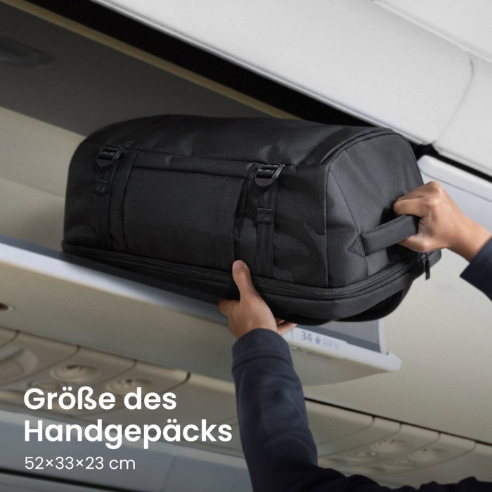 tomtoc Navigator-T66 Mochila de Viaje para Portátil 40L Negro tomtoc Navigator-T66 Mochila de Viaje para Portátil 40L Negro