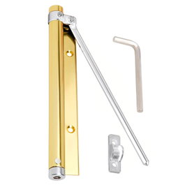 Wolfpack Muelle Puerta Aluminio Anodizado Dorado