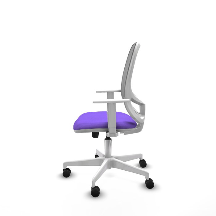 PIQUERAS Y CRESPO Silla de oficina Cilanco con mecanismo Sincro, Lila y Gris PIQUERAS Y CRESPO Silla de oficina Cilanco con mecanismo Sincro, Lila y Gris