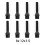 Omp Separadores Doble Centraje OMPS08142001 Ancho 20mm PCD 4x100 CB 60.1mm Tornillo M12x1.5 Conico Aluminio Forjado Negro