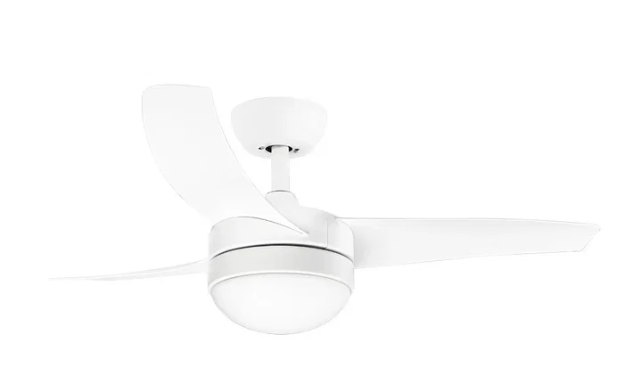 Orbegozo CP 128105 - Ventilador de Techo con Luz LED Blanco, 105 cm de Diámetro, 6 Velocidades, Motor DC Silencioso de 40W, Mando a Distancia, Temporizador y Ajuste de Altura