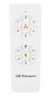 Orbegozo CP 128105 - Ventilador de Techo con Luz LED Blanco, 105 cm de Diámetro, 6 Velocidades, Motor DC Silencioso de 40W, Mando a Distancia, Temporizador y Ajuste de Altura