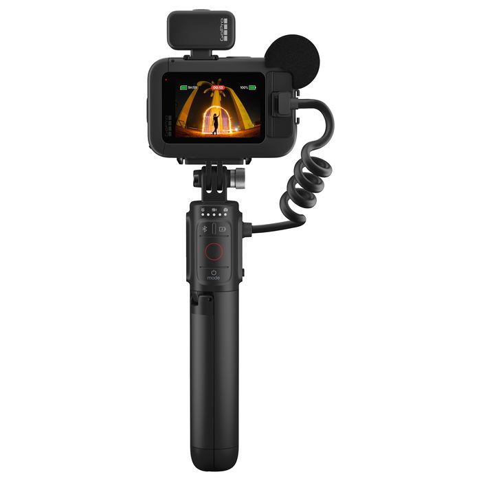 GoPro HERO13 Black Creator Edition - Cámara de Acción 5.3K Ultra HD 27.6 MP, GPS, WiFi, Bluetooth 5.3, Resistente al Agua, con Trípode y Soporte Magnético - CHDFB-131-EU