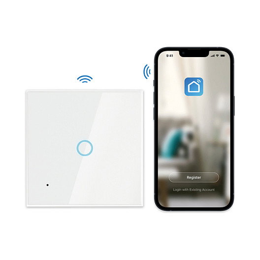 LogiLink Wandschalter Smart WiFi, compatible con Tuya LogiLink Wandschalter Smart WiFi, compatible con Tuya