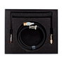Phoenix Technologies Phoenix Kioru Cable Aviador en Espiral USB-C para Teclados Mecánicos - Diseño Trenzado Premium con Conectores Metálicos, Negro