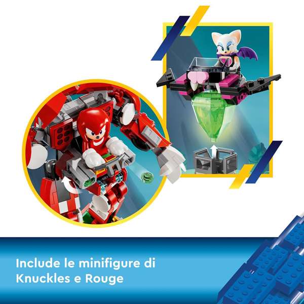 Lego Robot Guardián de Knuckles 76996 Lego Sonic the Hedgehog para Niños +8 Años Lego Robot Guardián de Knuckles 76996 Lego Sonic the Hedgehog para Niños +8 Años