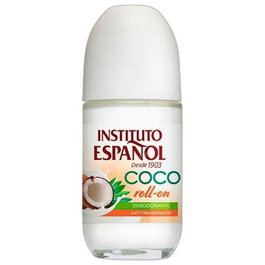 Instituto Español Desodorante Roll-On Antitranspirante con Coco 24h Vegano 75 ml