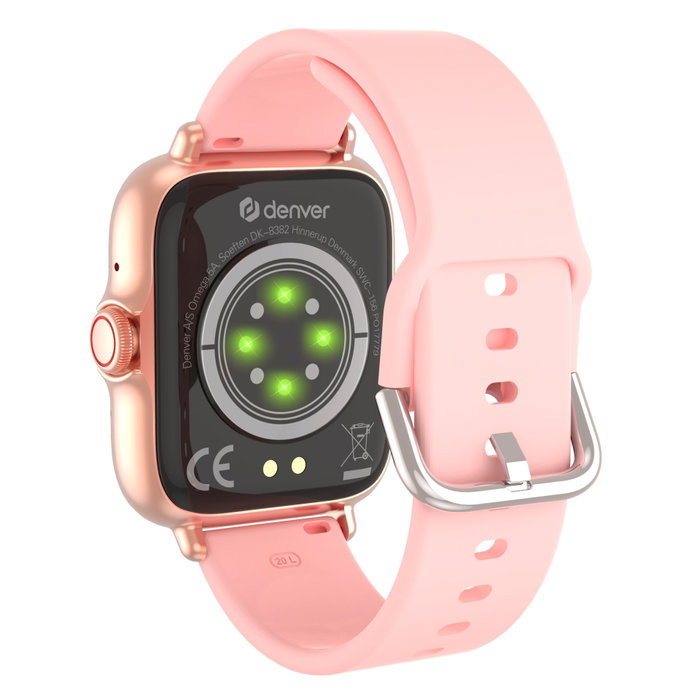 Denver SWC-156ROMK2 Smartwatch con pantalla táctil de 1.44 pulgadas Oro rosa