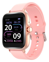 Denver SWC-156ROMK2 Reloj Inteligente con Pantalla TFT 1.44 Pulgadas y Táctil, Rosa
