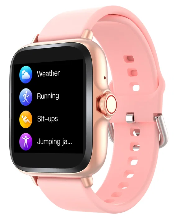 Denver SWC-156ROMK2 Smartwatch con pantalla táctil de 1.44 pulgadas Oro rosa