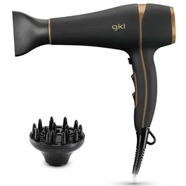 GKL Onyx S2200 Secador de pelo iónico Negro y Dorado