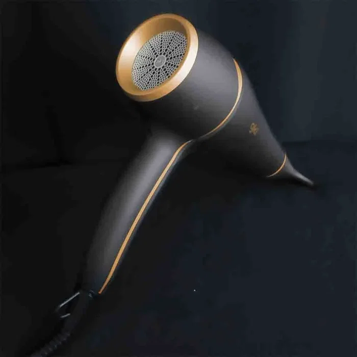 GKL Onyx S2200 Secador de pelo iónico Negro y Dorado