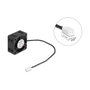 DeLOCK 67287 Ventilador axial 5 V DC 40 x 40 x 20 mm Negro