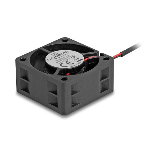 DeLOCK 67287 Ventilador axial 5 V DC 40 x 40 x 20 mm Negro