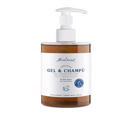 Alma Secret GEL-CHAMPÚ Suave con Argán, Caléndula y Manzanilla Gel de Baño 500 ml para Pieles Delicadas