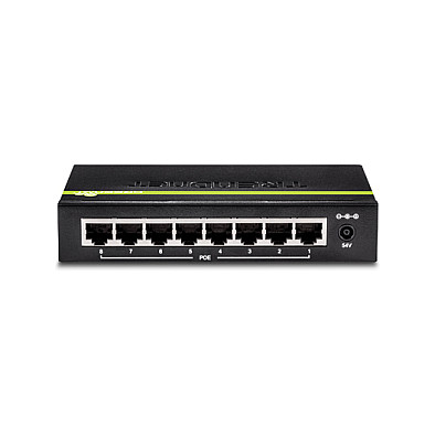 Trendnet TPE-TG82G Switch Gigabit Ethernet PoE+ de 8 puertos, Negro