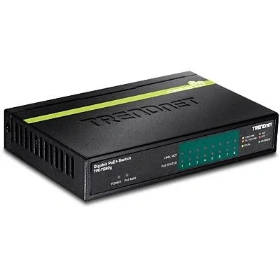 Trendnet TPE-TG82G Switch No administrado Gigabit Ethernet PoE 8 puertos Negro Trendnet TPE-TG82G Switch No administrado Gigabit Ethernet PoE 8 puertos Negro