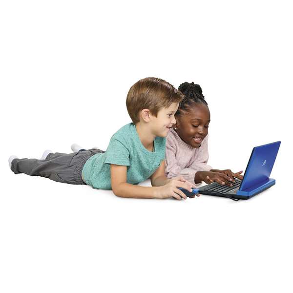 V-Tech Genio XL Bilingüe 80-581247 Portátil con 160+ Actividades en Español e Inglés para Niños +5 Años