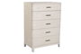 DKD Home Decor Chifonier Metal y MDF Gris Claro