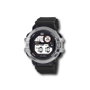 G&B TIME Reloj Gbody LCD Hombre Rojo con Luz LED Blanca WR30
