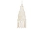 DKD Home Decor Pantalla Algodón Macramé Tejido a Mano Crudo