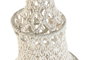 DKD Home Decor Pantalla Algodón Macramé Tejido a Mano Crudo
