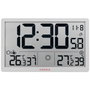 Kienzle Jumbo NEO LCD Weather Wall Clock Blanco