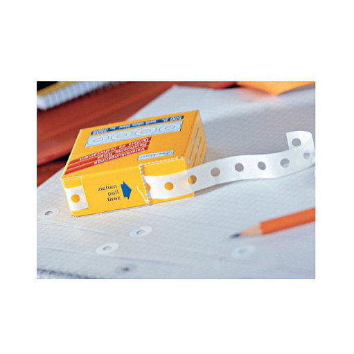AVERY Zweckform Refuerzos de Agujeros Transparentes, 500 unidades