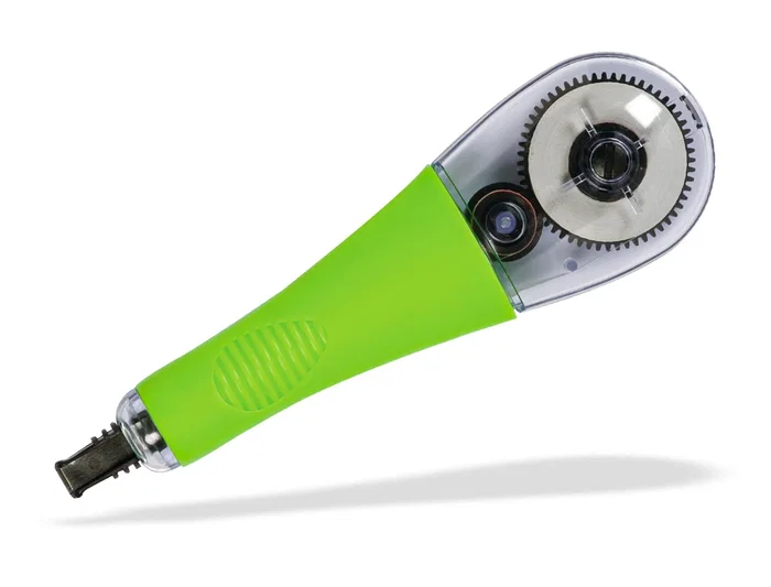 Q-connect Corrector de Cinta Premium 4.2 mm x 10 m, Cinta Correctora de 10 Metros, Aplicación Instantánea, Empuñadura Antideslizante