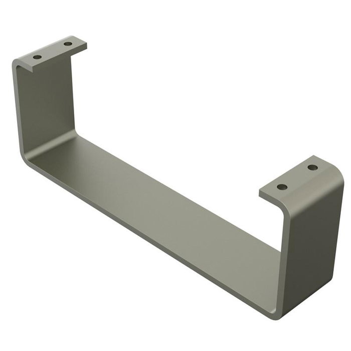 Q&Q Pata Metálica Uxia para Sofás y Muebles, Gris Mate, 90 mm de Altura, Métrica M10, 250x50 mm - Pack 100 Unidades