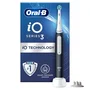 Cepillo de dientes eléctrico - ORAL-B - IO3 Negro mate - Oscilo-rotación/pulsación 3D - Funciona con pilas