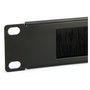 EQUIP Panel pasacables con cepillo 19 pulg. 1U Negro
