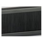 EQUIP Panel pasacables con cepillo 19 pulg. 1U Negro