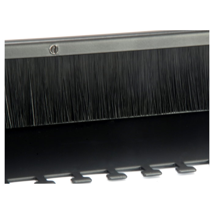 EQUIP Panel pasacables con cepillo 19 pulg. 1U Negro