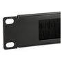 EQUIP Panel Pasacables con Cepillo 327413 19" Negro