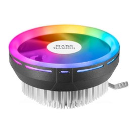 Mars Gaming MCPU120 Disipador de CPU RGB Perfil Bajo 120W TDP