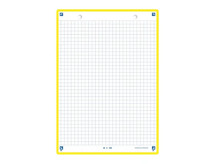 Oxford Fichas de revisión Revision 2.0 Amarillo A5 Cuadriculadas 5x5