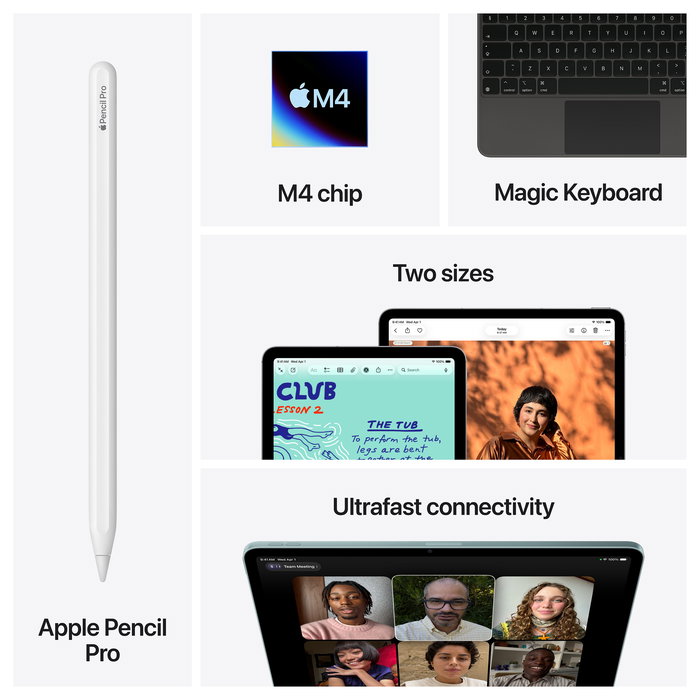 Apple iPad Air 11 M4 Wi-Fi 128GB - Azul (iPadOS, Chip M4, Pantalla Liquid Retina de 11", 12GB RAM) Apple iPad Air 11 M4 Wi-Fi 128GB - Azul (iPadOS, Chip M4, Pantalla Liquid Retina de 11", 12GB RAM)