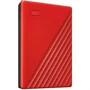 Western Digital Disco Externo My Passport 4TB USB 3.2 2.5" Rojo WDBPKJ0040BRD-WESN