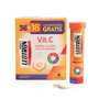 Leotron Vitamina C Triple Acción 54 Comprimidos Efervescentes Naranja