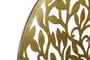 DKD Home Decor Decoración de Pared de Metal Árbol Surtido de 3 Piezas