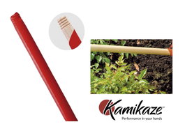 KAMIKAZE Mango de Madera para Rastrillo de Oliva con Rosca 22Ø x 135cm