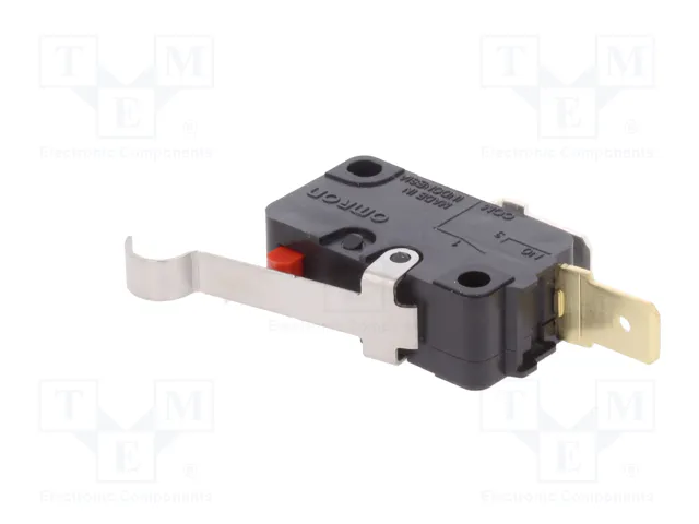 Aratas (Formerly Omron Components) Microconmutador SNAP ACTION D3V-164M-3C5 SPST-NO 16A/250VAC Aratas (Formerly Omron Components) Microconmutador SNAP ACTION D3V-164M-3C5 SPST-NO 16A/250VAC