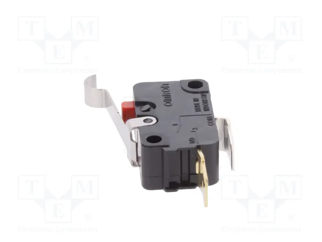 Aratas (Formerly Omron Components) Microconmutador SNAP ACTION D3V-164M-3C5 SPST-NO 16A/250VAC Aratas (Formerly Omron Components) Microconmutador SNAP ACTION D3V-164M-3C5 SPST-NO 16A/250VAC