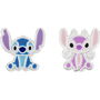Disney Pendientes Angel & Stitch Plata 925