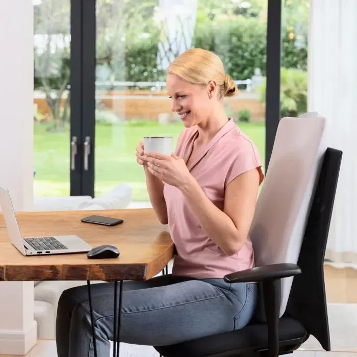 Medisana Respaldo de Masaje MC 600 Ultrafino Shiatsu con Calefacción 4 Programas Blanco