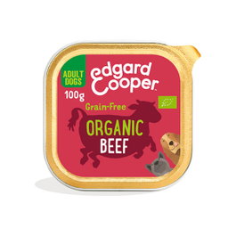 Edgard Cooper Pienso para Perros Adultos Bio Organic Ternera 17x100g